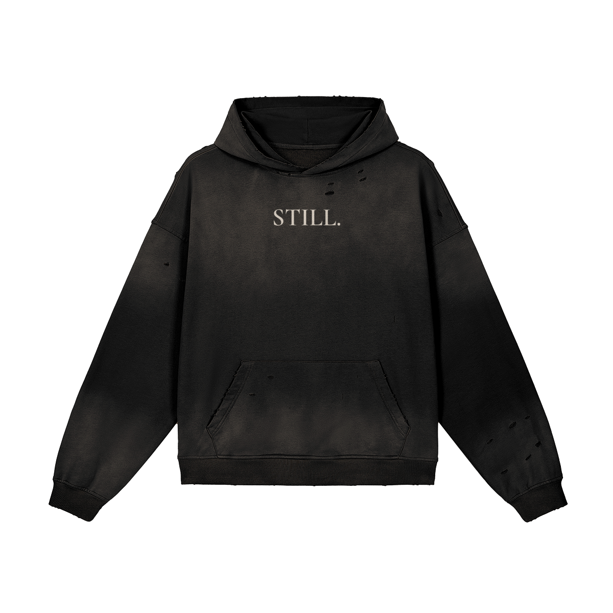 ROOTS HOODIE — WASHED CHARCOAL