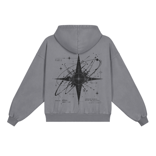 ORBIT HOODIE — FADED GREY