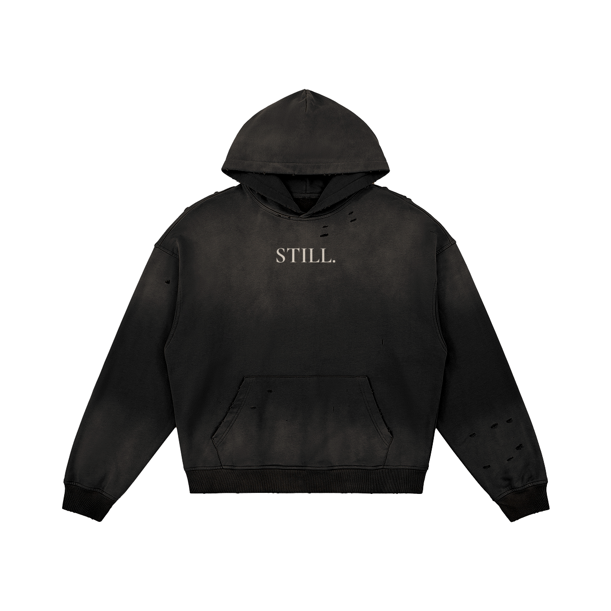 ROOTS HOODIE — WASHED CHARCOAL