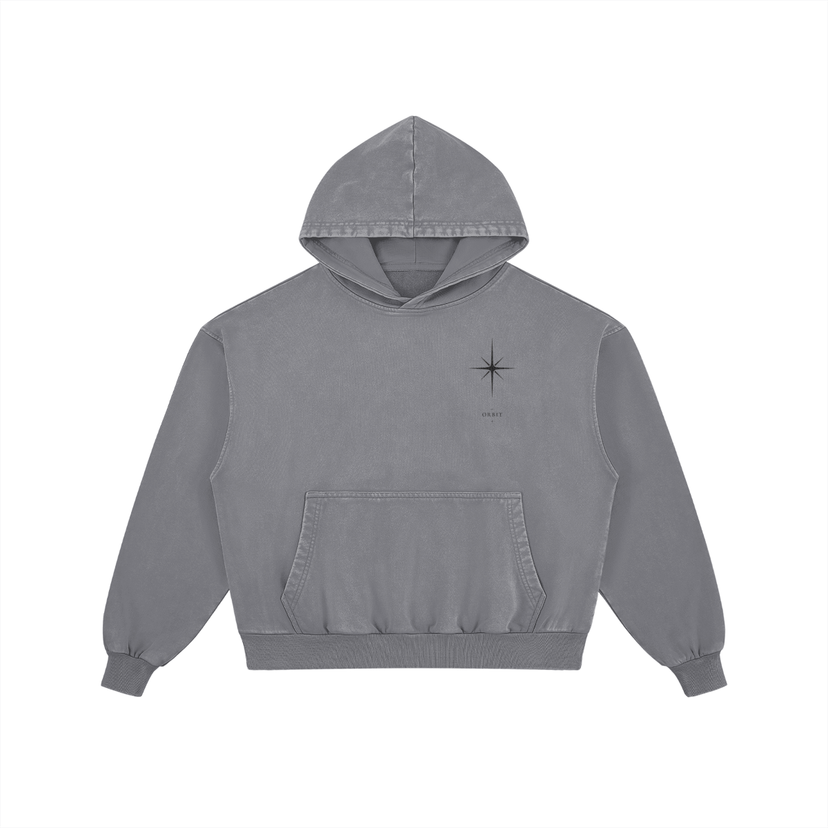 ORBIT HOODIE — FADED GREY